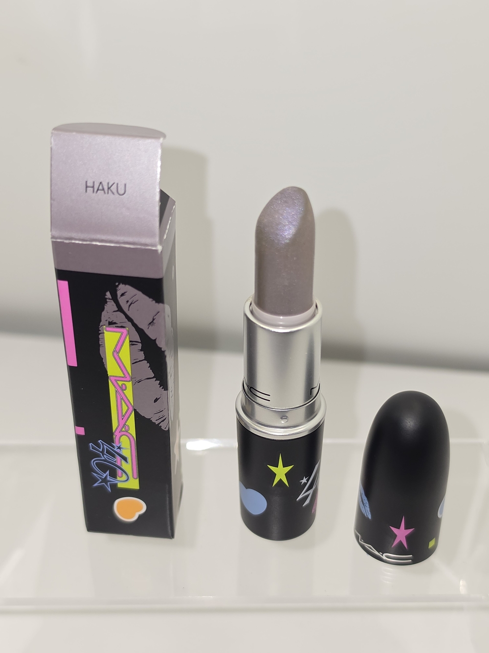 LIMITED EDITION MAC FROST LIPSTICK- "HAKU" 40th Anniv. Bring Back